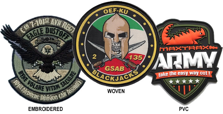 Custom Army Patches
